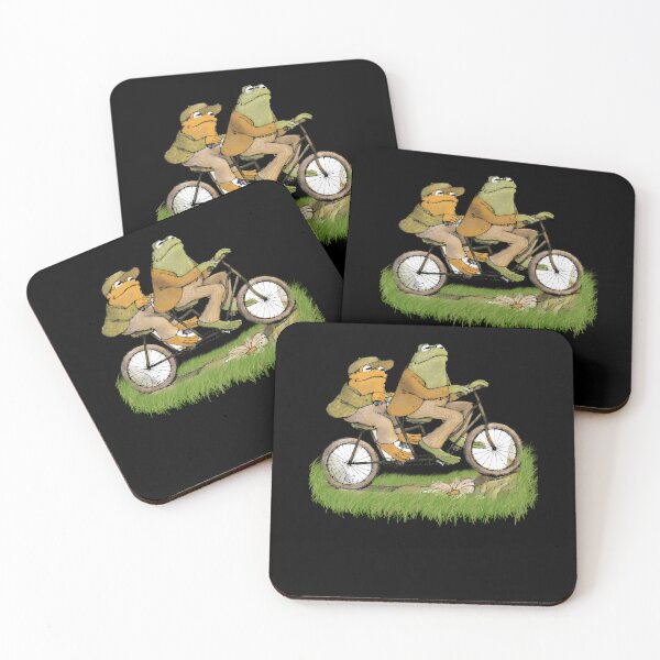 Item preview, frog and toad on the bike designed and sold by ChosenOnesDen.