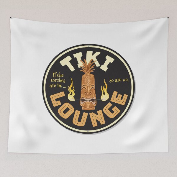 Item preview, Tiki Lounge Island designed and sold by SharonBurnet.