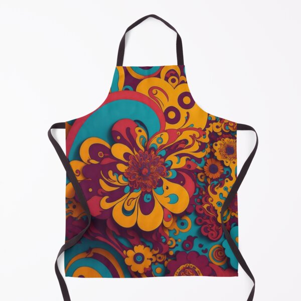 Item preview, Flower Power Colourful Flower Pattern designed and sold by druidwolfart.
