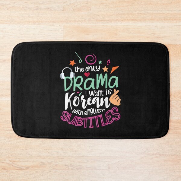 Item preview, The Only Drama I Want Is Korean With English Subtitles  designed and sold by AlfredPhillips.