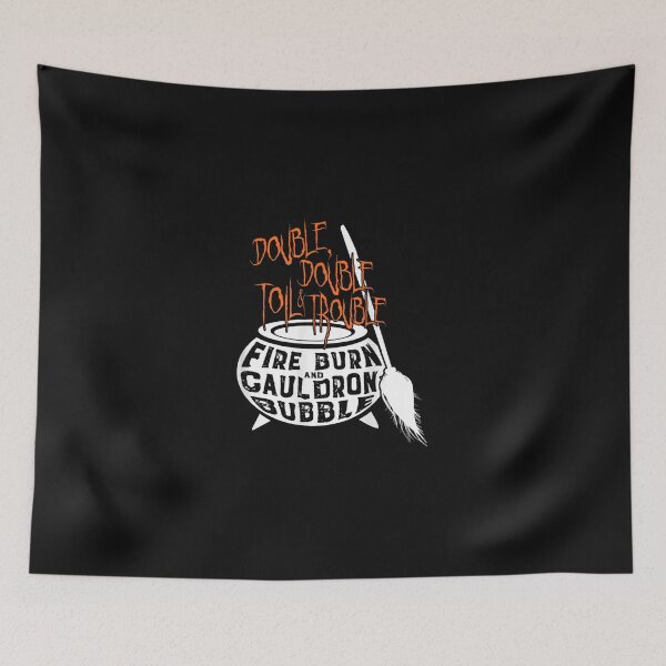 Item preview, Double, Double Toil & Trouble Shakespeare Halloween  designed and sold by AlfredPhillips.