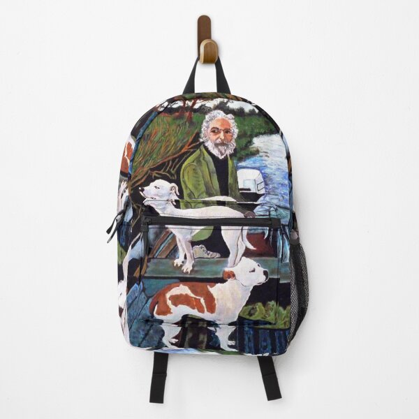 Item preview, twin dog goodfellas training in river designed and sold by PatriciaWezt.