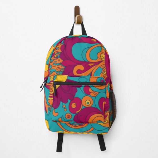 Item preview, Flower Power Colourful Flower Pattern designed and sold by druidwolfart.
