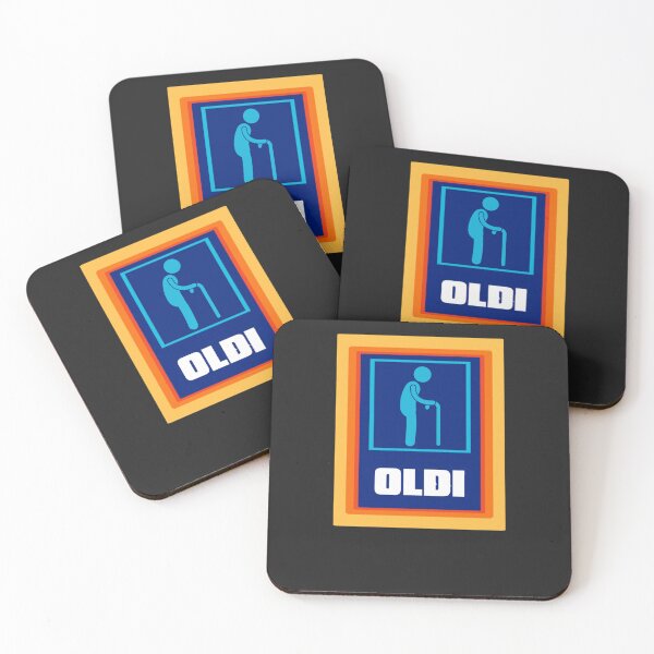 Item preview, Funny Fathers Day First Time Grandpa or Granpy Oldi in Retro Colors designed and sold by DonaldMarcus.