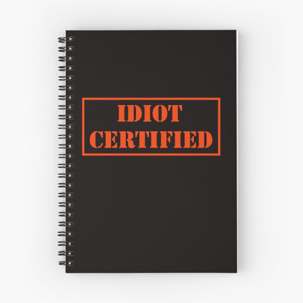 Item preview, dumb certification  designed and sold by ANDREGONZA.
