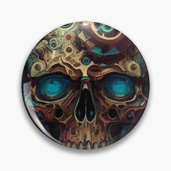 Item preview, Robot skull designed and sold by bekkisorzano.