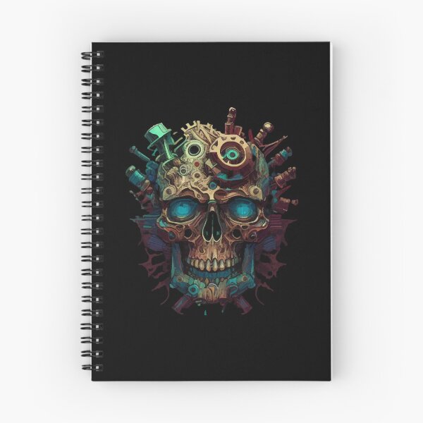 Item preview, Robot skull designed and sold by bekkisorzano.