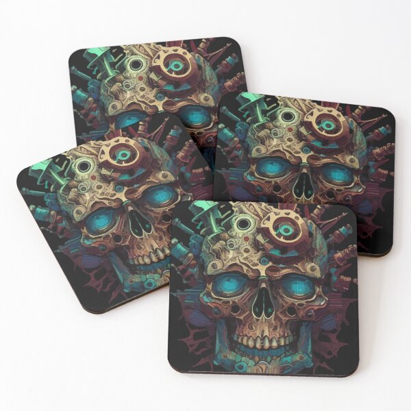 Item preview, Robot skull designed and sold by bekkisorzano.