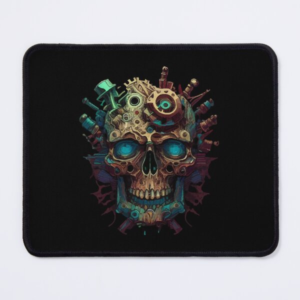 Item preview, Robot skull designed and sold by bekkisorzano.