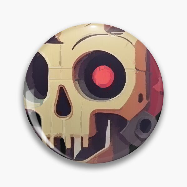 Item preview, Robot skull designed and sold by bekkisorzano.