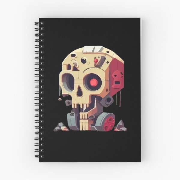 Item preview, Robot skull designed and sold by bekkisorzano.