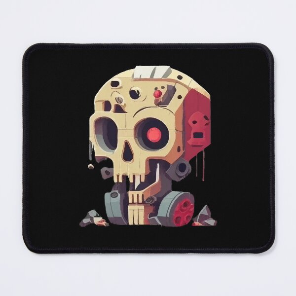 Item preview, Robot skull designed and sold by bekkisorzano.