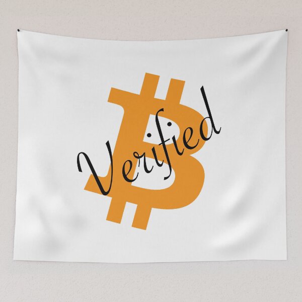 Item preview, Don't Trust, Bitcoin Verifed Crypto Design designed and sold by ThatMerchStore.