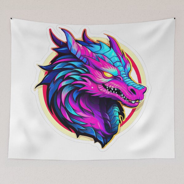 Item preview, Neon dragon designed and sold by abmkf.