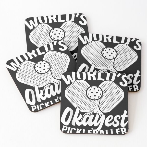 Item preview, Worlds Okayest Pickleballer Pickleball Sports  designed and sold by RobynBrownA.