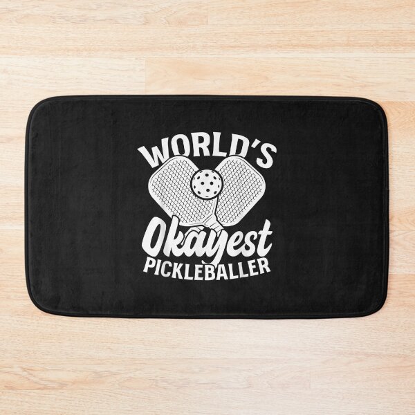 Item preview, Worlds Okayest Pickleballer Pickleball Sports  designed and sold by RobynBrownA.