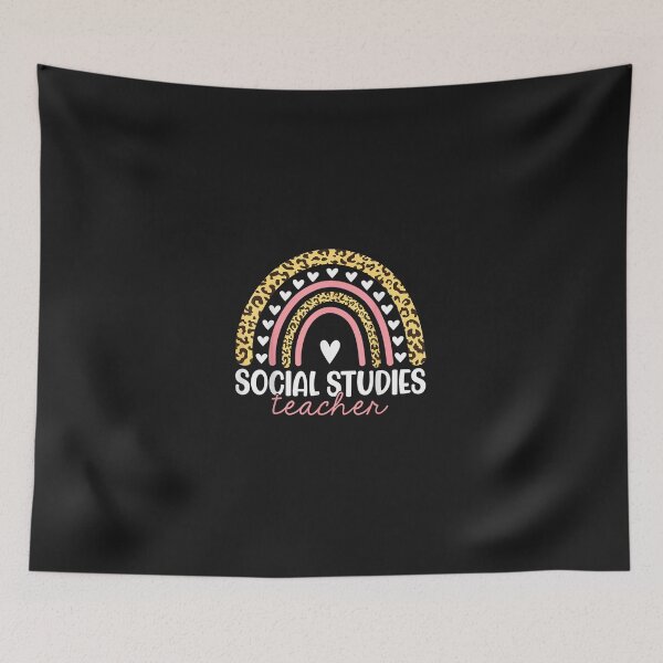 Item preview, Social Studies Teacher Rainbow Funny Teacher  designed and sold by RobynBrownA.