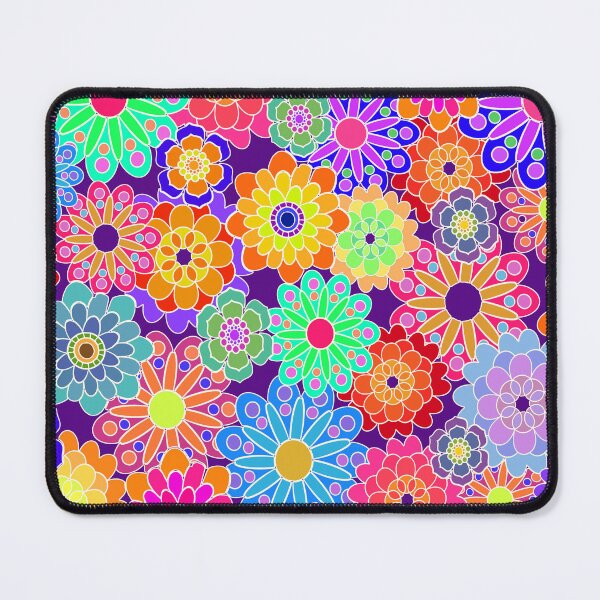 Item preview, Flower Power Retro Style Hippy Flowers designed and sold by Alondra.