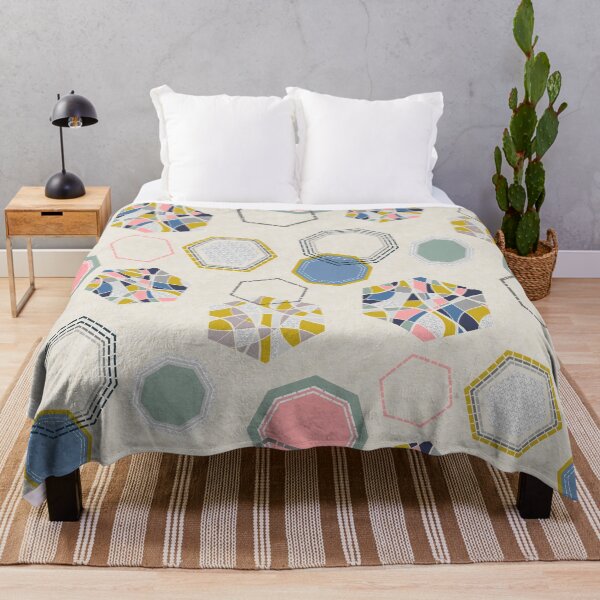 Item preview, Geo minimalista divertido estilo nórdico beige designed and sold by Alessandro Remo Mazzoni Remotextiles.