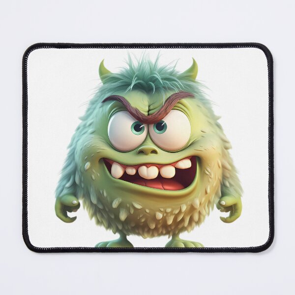 Item preview, The GREEN angry monster designed and sold by ArtisticLaby.