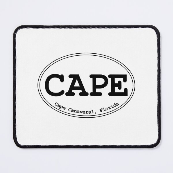 Item preview, CAPE - Cape Canaveral Florida Oval Design designed and sold by hutson-dewz.