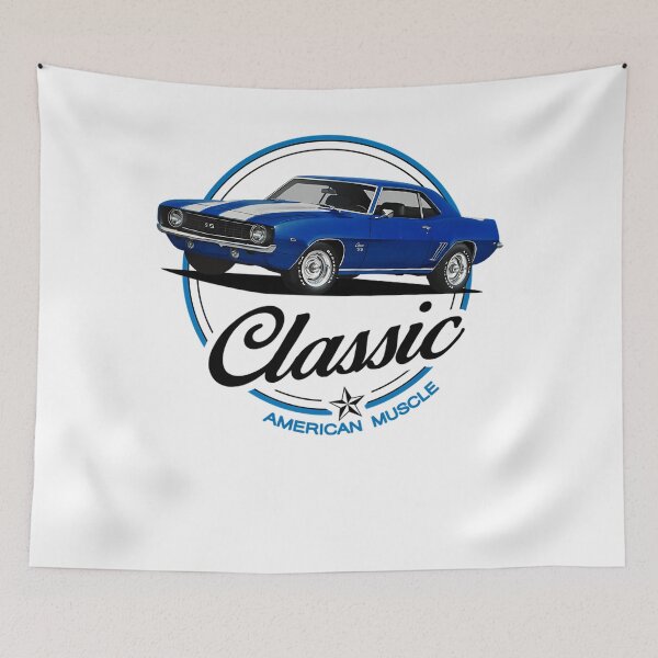 Item preview, Classic Camaro Retro American designed and sold by RamseyArtStore.