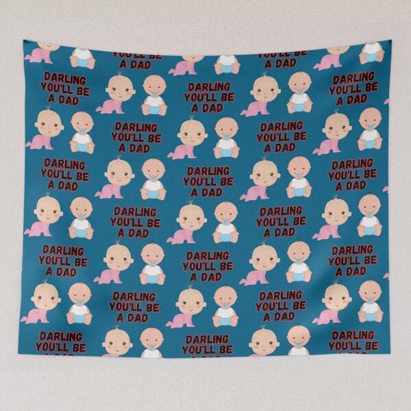 Item preview, Bebé Billy, cariño, serás papá, bienvenido a casa, Wally. designed and sold by KathiStuckey.