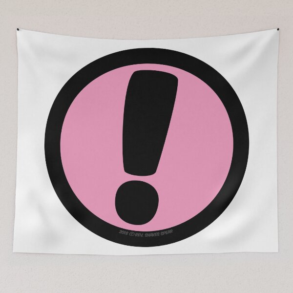 Item preview, Exclamation Point - Pink designed and sold by revshakes.