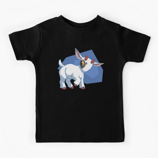 Watercolor Billy Goat in a Pasture | Kids T-Shirt