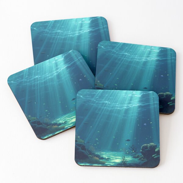 Item preview, underwater designed and sold by vintageteahouse.