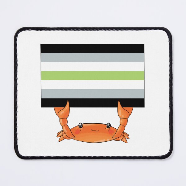 Item preview, Pride Flag Crab (agender) designed and sold by Rustmm.