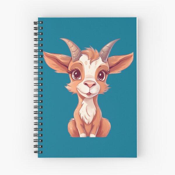 Item preview, Cute Cartoon Baby Goat Illustration designed and sold by KathiStuckey.