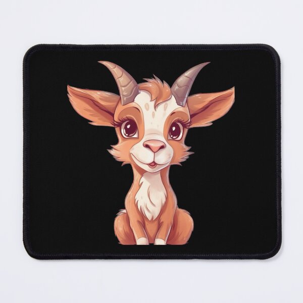 Item preview, Cute Cartoon Baby Goat Illustration designed and sold by KathiStuckey.