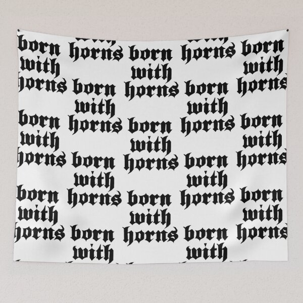 Item preview, Born With Horns designed and sold by GoshDesign.
