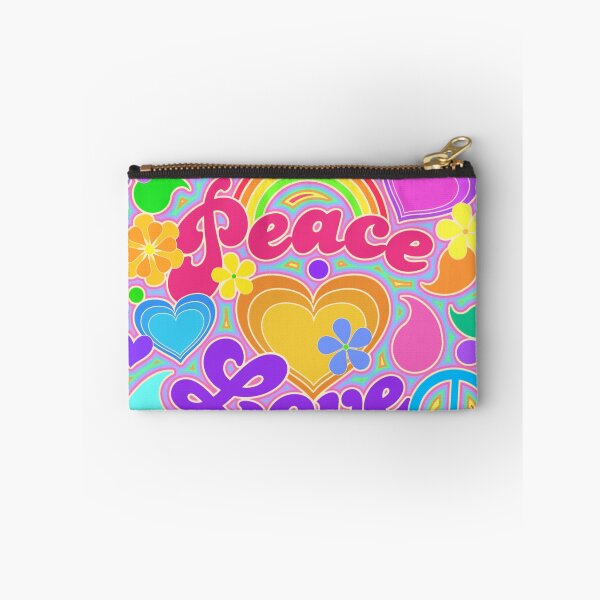 Item preview, Peace and Love Hippie Art designed and sold by Alondra.