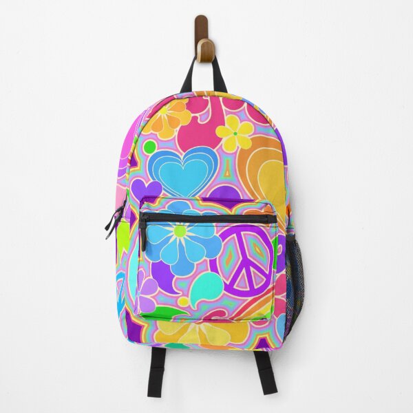 Item preview, Peace and Love Hippie Art designed and sold by Alondra.