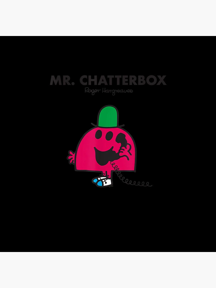 Aperçu 3 sur 3. Badge avec l'œuvre Chatterbox créée et vendue par RouxAllain.