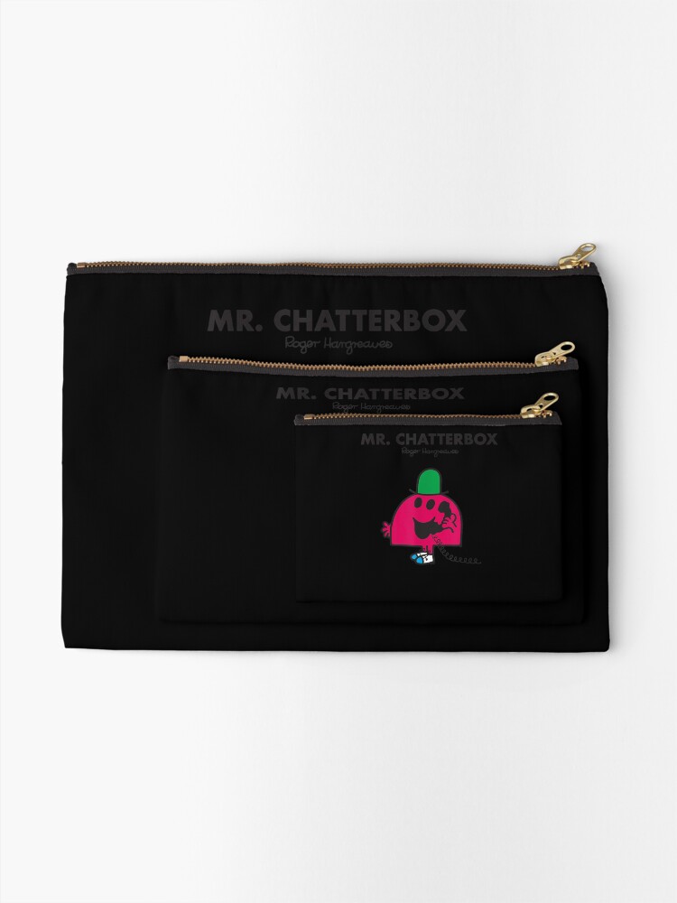 Thumbnail 2 of 4, Zipper Pouch, Chatterbox designed and sold by RouxAllain.