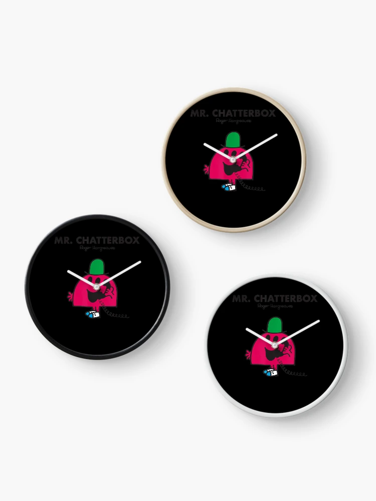 Thumbnail 3 of 4, Clock, Chatterbox designed and sold by RouxAllain.
