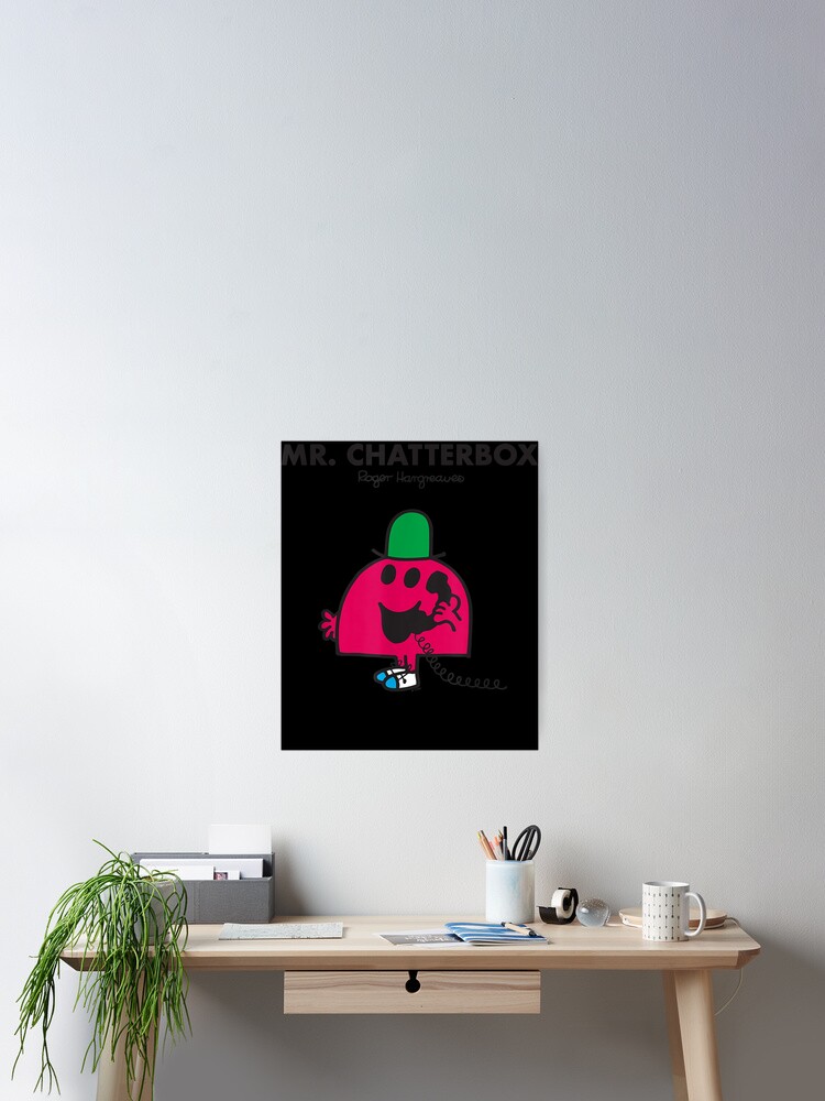 Thumbnail 2 of 3, Poster, Chatterbox designed and sold by RouxAllain.