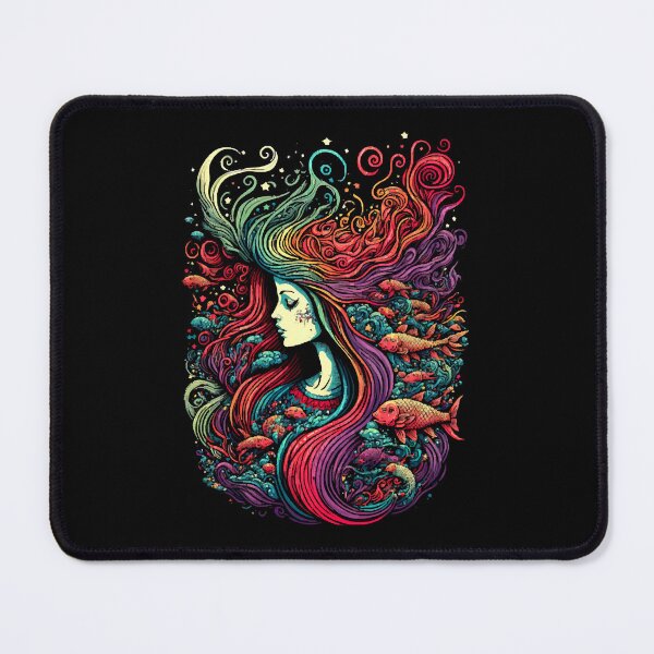 Item preview, Mermaid Rainbow Ocean Life designed and sold by grushmirtha.