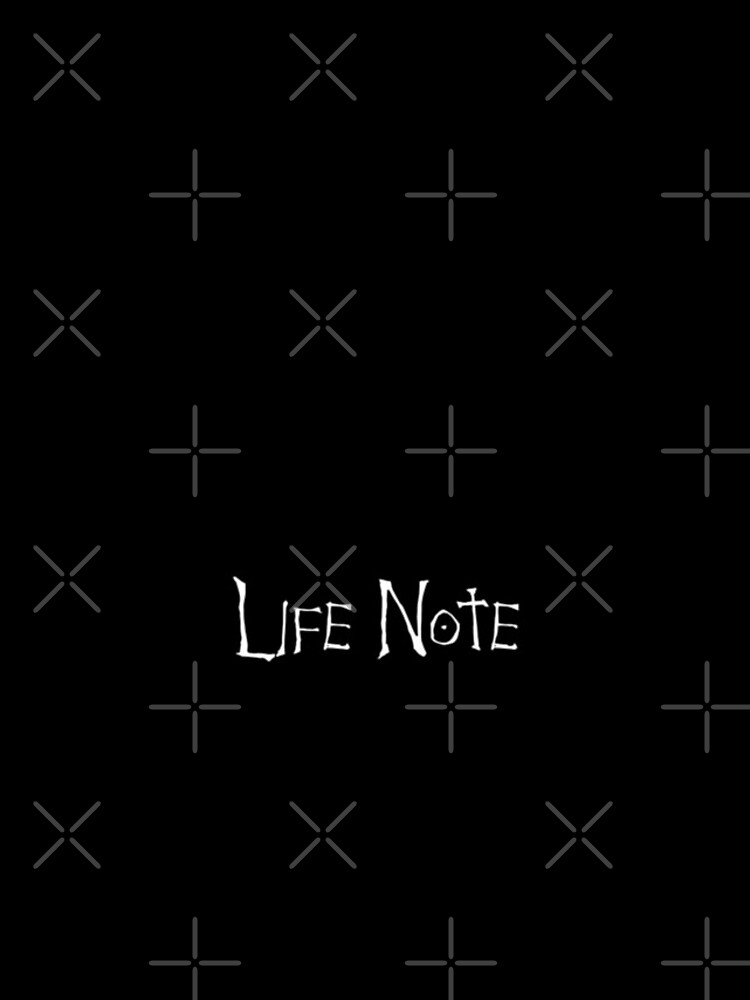 Thumbnail 5 of 5, iPhone Case, Life Note, Black version designed and sold by da90bbx.