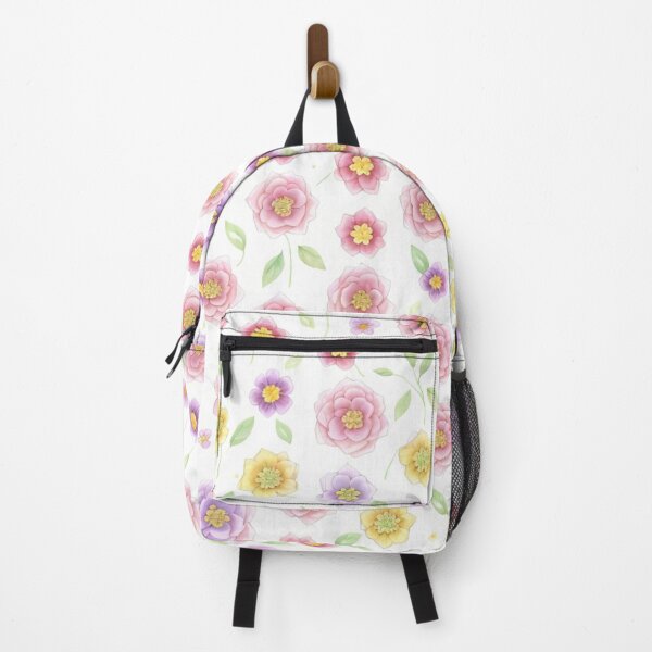 Item preview, Seamless pattern with red, purple, and yellow flowers designed and sold by culasse06.
