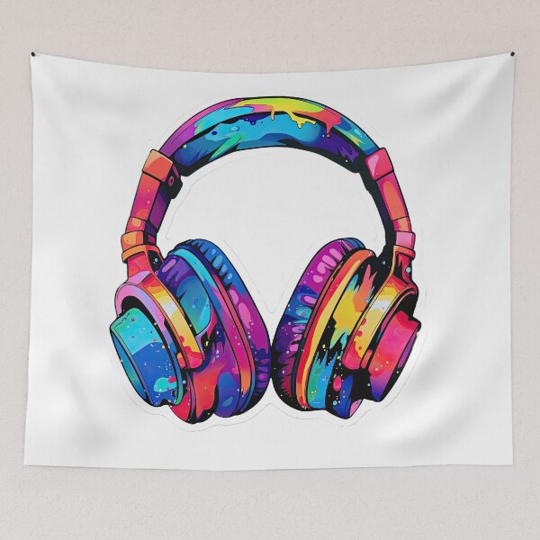 Item preview, Colorful headphones designed and sold by abmkf.