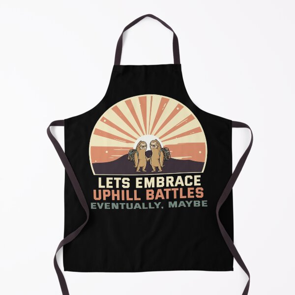 Item preview, Copy of Two Sloths Hiking Embrace Uphills Battle Eventually Maybe - Brown designed and sold by willmmcintosh.