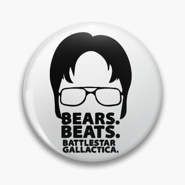 Item preview, Bears Beets Battle Star Gallactica-Dwight designed and sold by JemmyTT.