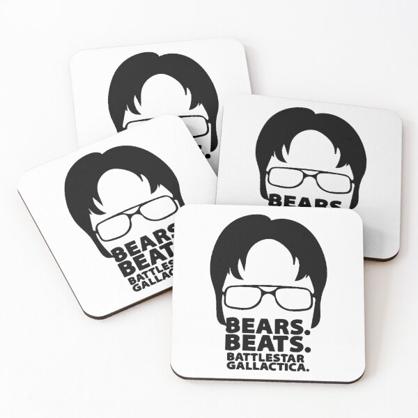 Item preview, Bears Beets Battle Star Gallactica-Dwight designed and sold by JemmyTT.