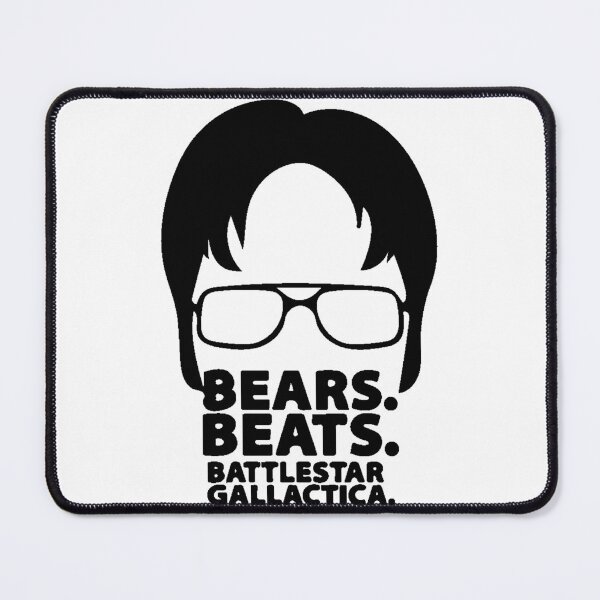 Item preview, Bears Beets Battle Star Gallactica-Dwight designed and sold by JemmyTT.