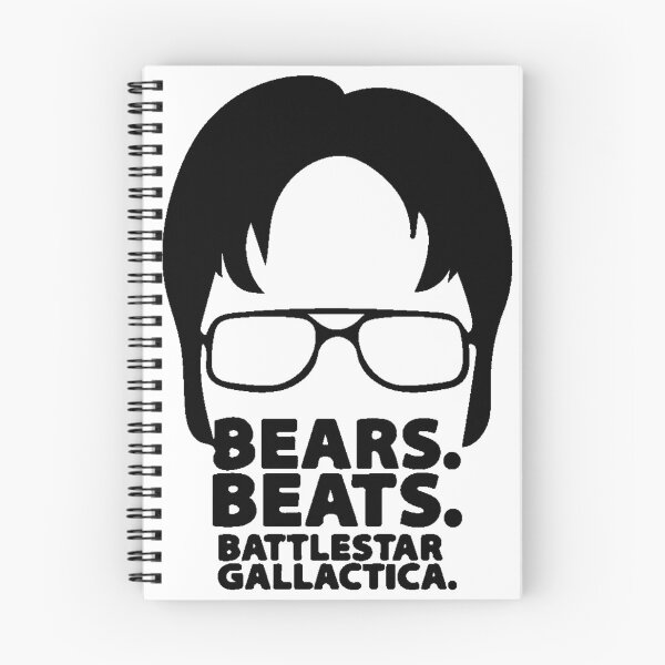 Item preview, Bears Beets Battle Star Gallactica-Dwight designed and sold by JemmyTT.