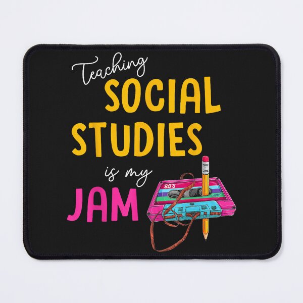 Item preview, Teaching Social Studies Is My Jam Back To School Teacher Kid  designed and sold by ShawnaStrayer.